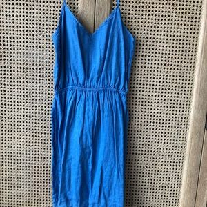 J. Crew blue dress